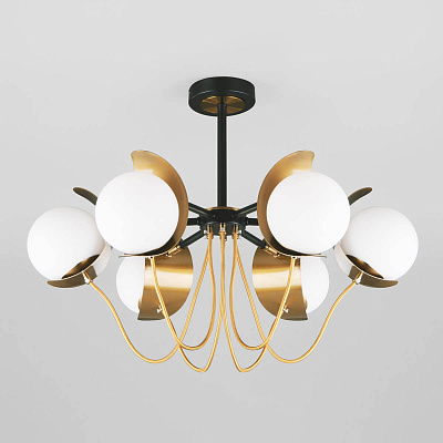 Потолочная люстра Eurosvet Amato 70110/6 черный a045162