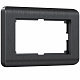 Рамка для двойной розетки Werkel Stream графит a051270