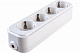Переносная разборная розетка IEK К04 4 места CLASSIC KYP11-16-04-00-Z