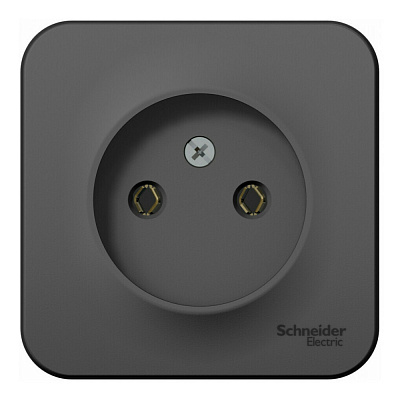 Розетка SE Blanca антрацит BLNRA000106
