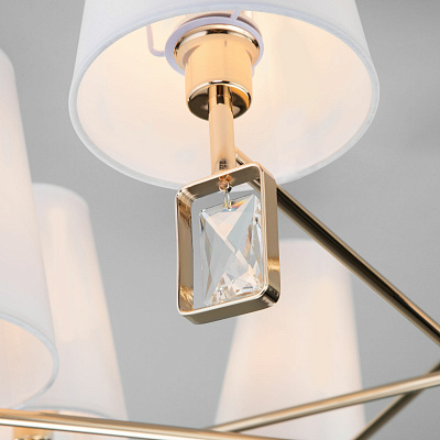 Люстра Eurosvet Milazzo 60137/8 золото a060129