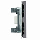 Розетка HDMI 2.0 Type A (механизм), STEKKER Эмили, RST00-5118-10, платиново-серый, soft touch