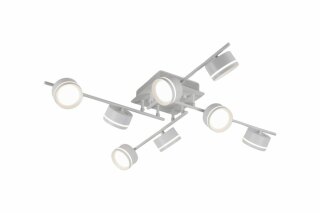 Люстра потолочная 9501/8 WHITE белый