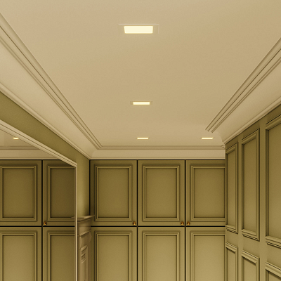 Светильник Gauss Slim квадрат 6W 360lm 3000K 180-265V LED 940111106