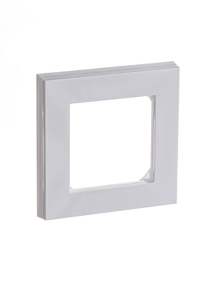 Рамка на 1 пост ABB Levit белый/белый 2CHH015010A6003