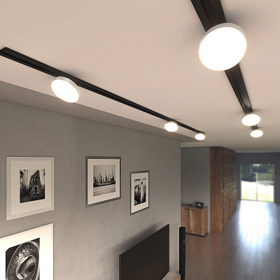 Трековый светодиодный светильник Elektrostandard Pila a056102