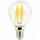 Лампа Ecola Globe Filament 5W G45 E14 4000K 360° Ra 80 100 Lm/W N4GV50ELC