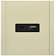 Розетка USB A+C 18Вт IEK FORTE&PIANO FP851M FP-U22-018-M-K41 металл серый сланец