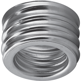 Переходник с цоколя E40 на E27 упрощенный металлический (1 из уп. по 30) Ecola base A8T17NEAY