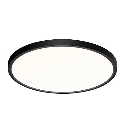 Настенно-потолочный светодиодный светильник Sonex Alfa Black 7660/40L