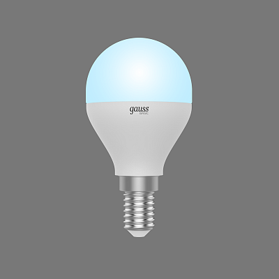 Лампа Gauss Basic Шар 7,5W 690lm 4100K E14 LED 1053128
