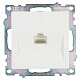 Розетка компьютерная 1-местная RJ-45 (механизм), STEKKER Катрин GLS00-7107-01, белый