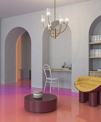 Люстра Maytoni Arco MOD223PL-08BS