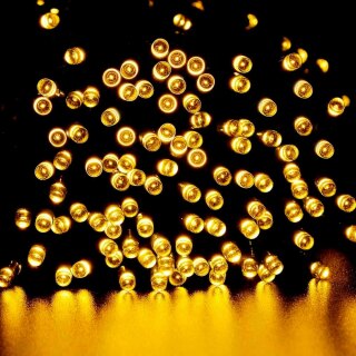 Гирлянда уличная Arte Lamp Twinkle A8412IN-100YL на солнечных батареях