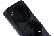 Сетевой фильтр с выключателем и заземлением 3м General Lighting Systems GPS-5-16-3x1-300-B 471004, черный