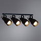 Спот Arte Lamp A6252PL-4BK