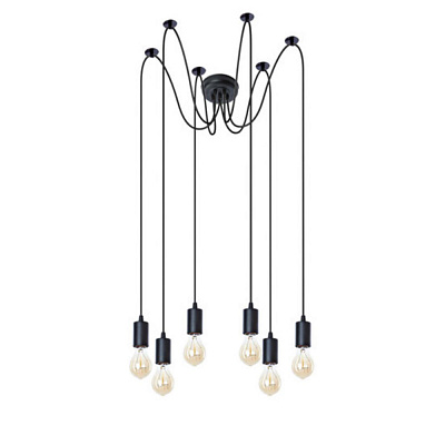 Подвесная люстра Arte Lamp Bender A4322SP-6BK