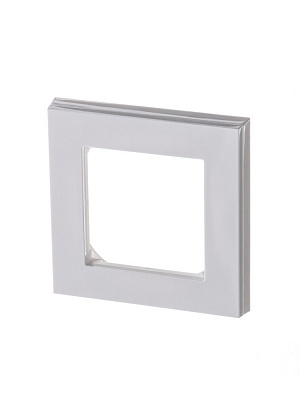 Рамка на 1 пост ABB Levit белый/белый 2CHH015010A6003