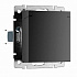 Розетка IP44 с заземлением, с защитной крышкой и шторками N Werkel черные матовый W1171208 a069582