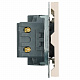 Розетка 2-местная USB + Type C (механизм), STEKKER Эмили, 250В, 20W, RST10-5115-08, кашемир, soft touch