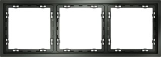 Рамка пластиковая VOLTUM S70 на 3 поста VLS100306, титан