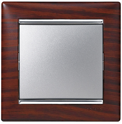 Выключатель одноклавишный алюминий Legrand Valena Classic 770101