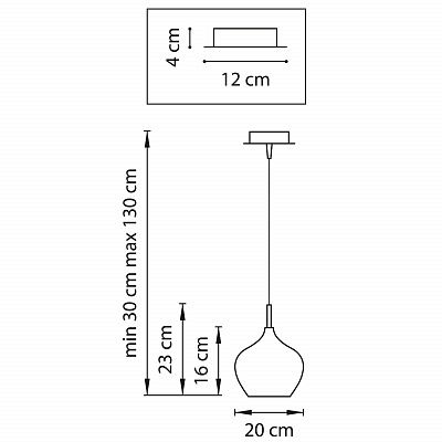 Подвесной светильник Lightstar Pentola 803047
