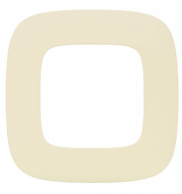 Рамка для розетки на 1 пост слоновая кость универсальная Legrand Valena Alure 754311