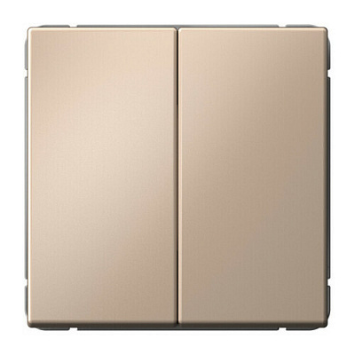 Выключатель 2-клавишный ArtGallery (сх. 5) 10AX механизм песочный SE GAL001251