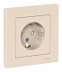 Розетка SE AtlasDesign бежевый ATN000244