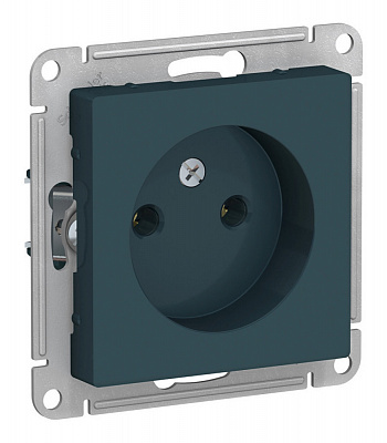 Розетка SE AtlasDesign изумруд ATN000841