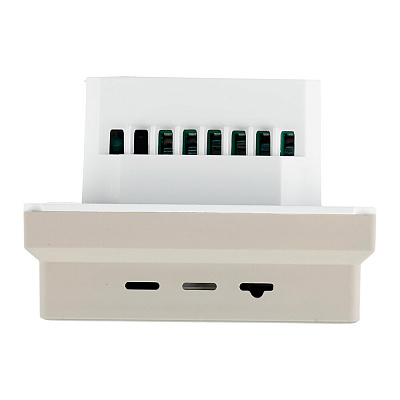 Терморегулятор Wi-Fi (механизм), STEKKER Эмили, 250В, 3500Вт, RSW00-5119-08, кашемир, soft touch