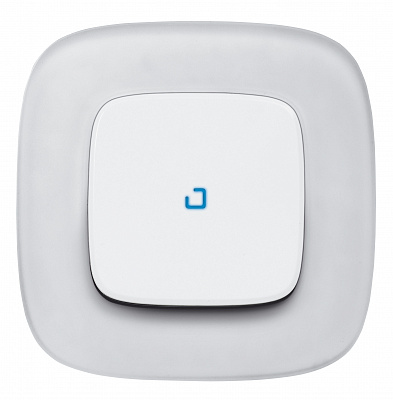 Рамка на 1 пост универсальная белое стекло Legrand Valena Alure 755541