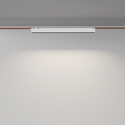 Трековый светодиодный светильник Maytoni Points TR128B-24W4K-M-W