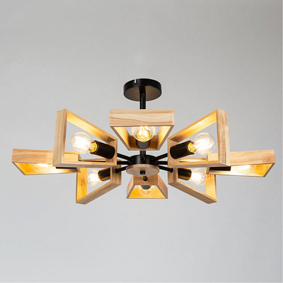 Люстра Arte Lamp Brussels A8030PL-8BK