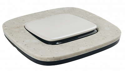 Лицевая панель для выключателей одноклавишных жемчуг Legrand Valena Alure 755009