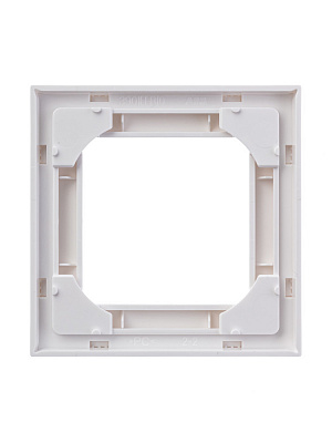 Рамка на 1 пост ABB Levit белый/белый 2CHH015010A6003