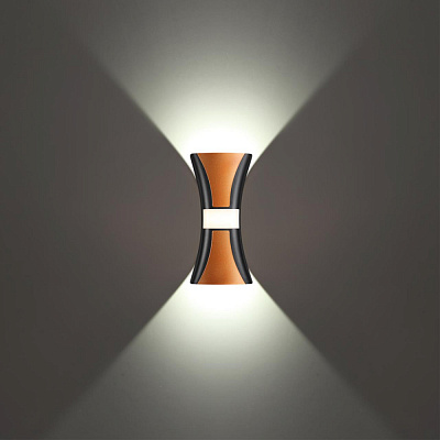 Уличный настенный светодиодный светильник Novotech Calle 358936