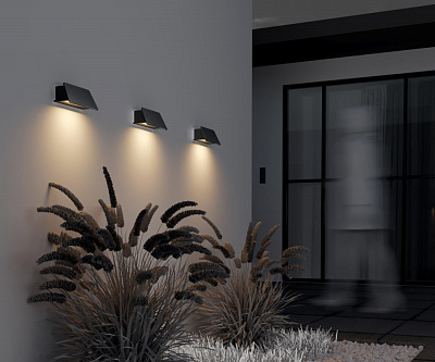 Уличный настенный светильник Maytoni Outdoor O429WL-L6GF3K