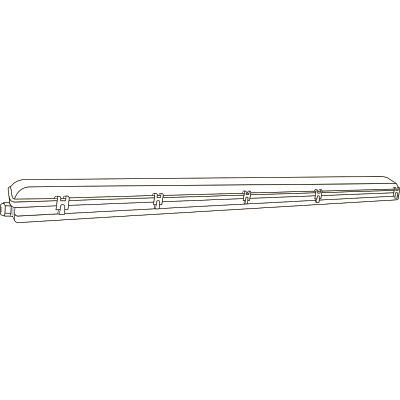 Светильник линейный Gauss СПП-Т8-G13 INDUSTRY 220-230V 909410212