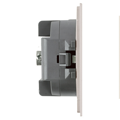 Розетка телевизионная 1-местная STEKKER Мия RST00-3108-08 50479 пудровый жемчуг
