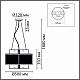 Подвесная люстра Lumion Zarina 8007/6