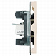 Розетка TV + компьютерная RJ-45 (механизм), STEKKER Эмили, RST00-5106-08, кашемир, soft touch