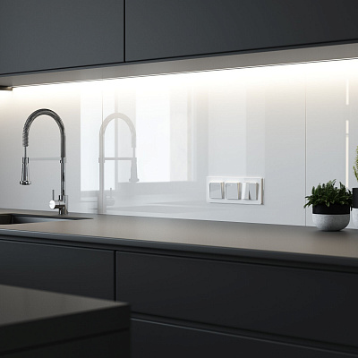 Розетка с заземлением, шторками и защитной крышкой Werkel белые акриловый a064013