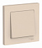Выключатель одноклавишный SE AtlasDesign в сборе бежевый ATN000212