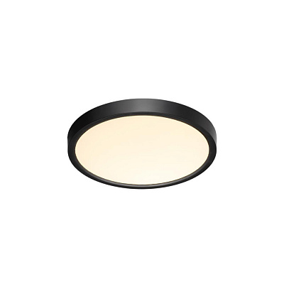 Настенно-потолочный светодиодный светильник Sonex Alfa Black 7660/18L