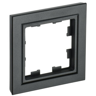 Рамка для розетки на 1 пост IEK Brite РУ-1-БрЧ BR-M12-K02