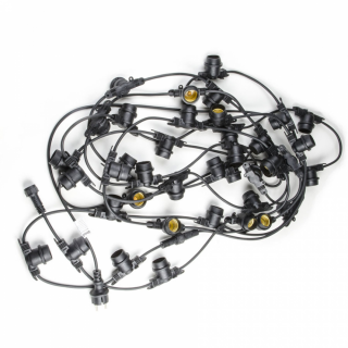 Гирлянда уличная Uniel Belt-Light  230V UDL-K121 10/E27/5M 5C IP65 Black UL-00007150