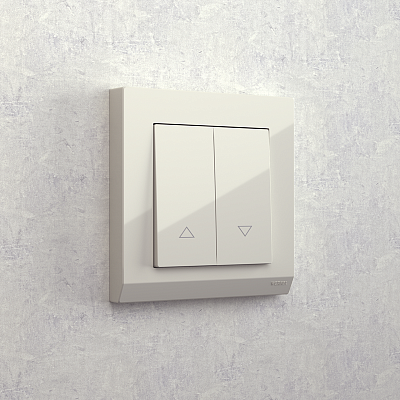 Выключатель жалюзи Werkel W1124503 слоновая кость a051474