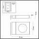 Уличный настенный светильник Odeon Light Tilda 6653/5WL